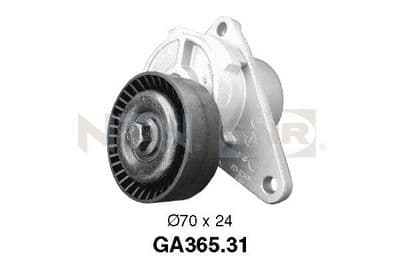 SNR ALTERNATÖR GERGİ RULMANI VOLVO C70-S40-S60-S70-S80-V40-C70- 30757057-31251250-9125571-9497331 OEM: 30757057-31251250-9125571-9497331 - SNR GA36531 kodlu oto yedek parça