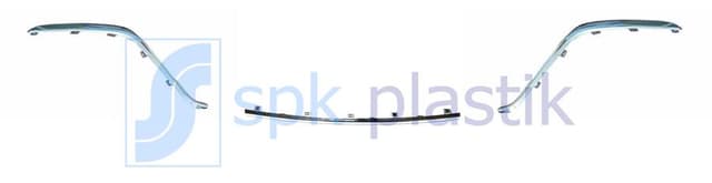 SPK ÖN TAMPON ÇITA TAKIMI LINEA 11 NİKELAJ 735547969-735547970-735547971 OEM: 735547969-735547970-735547971 - SPK 1972 kodlu oto yedek parça