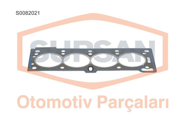 SUPSAN SİLİNDİR KAPAK CONTASI RENAULT MEGANE I-CLIO II-SYMBOL 1.4-1.6 8V-R19 1.4I-DACIA SOLENZA K7M-K7J OEM: 7700866683-7700273748 - SUPSAN S0082021 kodlu oto yedek parça