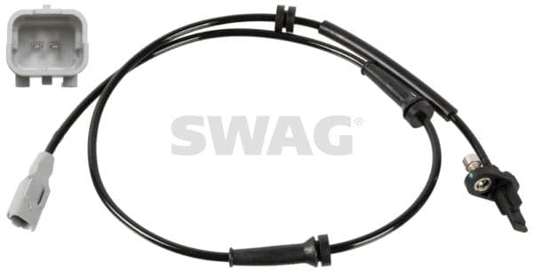 SWAG ABS DEVİR SENSÖRÜ ARKA PEUGEOT PARTNER 08> P5008 09>17 CITROEN BERLINGO 08> C4 PICASSO 06>13 OEM: 4545.E8-9653663180 - SWAG 66108003 kodlu oto yedek parça