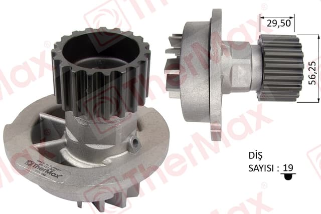 THERMAX DEVİRDAİM CHEVROLET KALOS 1.4 LACETTİ 1.4-1.6 8V NUBIRA 1.6 05 8V PA696 T 96930074-96352650-96872702-96182871 OEM: 96930074-96352650-96872702-96182871 - THERMAX T01.192 kodlu oto yedek parça