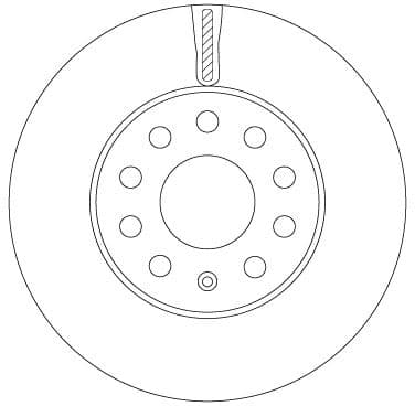 TRW DİSK FREN BALATASI ÖN ADET A3 2012- OEM: 5Q0615301A-5Q0615301E - TRW DF6903S kodlu oto yedek parça