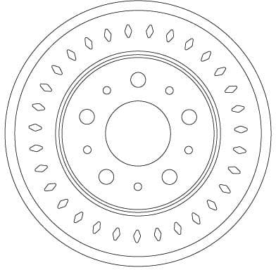 TRW FREN DİSKİ ARKA FIAT DUCATO 06> PEUGOET BOXER 06> CITROEN JUMPER 06> 300x22x19.9MM OEM: 51957511-51957512-1612435780 - TRW DF6925S kodlu oto yedek parça