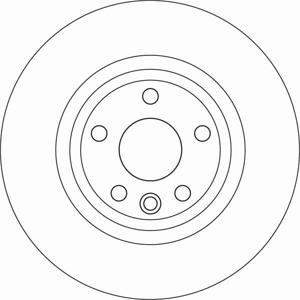 TRW FREN DISKI ARKA KAPLAMALI DISCOVERY SPORT 14 JAGUAR XF II X260 15 XE X760 15 E-PACE X540 17 OEM: J9C1168-T4N1742-LR061388 - TRW DF6947 kodlu oto yedek parça