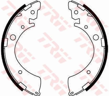 TRW ARKA PABUÇ BALATA HONDA HR-V 99 OEM: 43153S2H003 - TRW GS8245 kodlu oto yedek parça