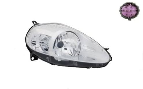 TYC 20-A849-B5-2B F.GRANDE PUNTO ÖN FAR EL.MOT.KROM MOR SOKET UYUMLU RH.08-09 51840989 OEM: 51840989 - TYC FIA10PU014 kodlu oto yedek parça