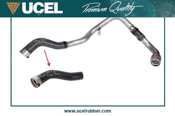 UCEL TURBO HORTUMU METAL BORU HARİÇ DACIA DUSTER 1.5 DCI OEM: 144608245R - UCEL S15156 kodlu oto yedek parça