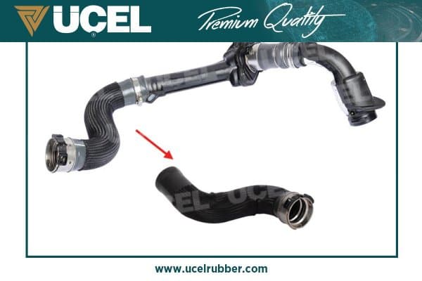 UCEL TURBO HORTUMU BÜYÜK PLASTİK PARÇA HARİÇ RENAULT MEGANE III 1.5 DCI OEM: 144602487R - UCEL S15160 kodlu oto yedek parça