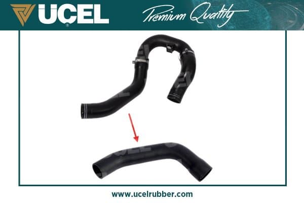 UCEL TURBO HORTUMU BÜYÜK PLASTİK PARÇA HARİÇ FIAT DOBLO COMBI VAN 263 1.3 MJT 51810956 OEM: 51810956 - UCEL S35658 kodlu oto yedek parça