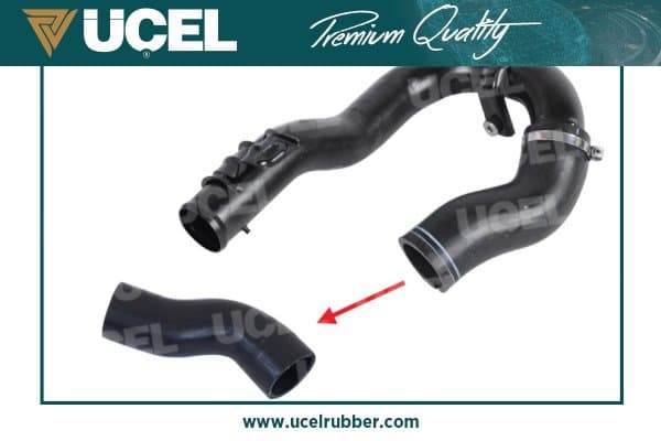 UCEL TURBO HORTUMU FIAT DOBLO II 1.3 MJTD 09 51810863-52008382-51984107 OEM: 51810863-52008382-51984107 - UCEL S35660 kodlu oto yedek parça