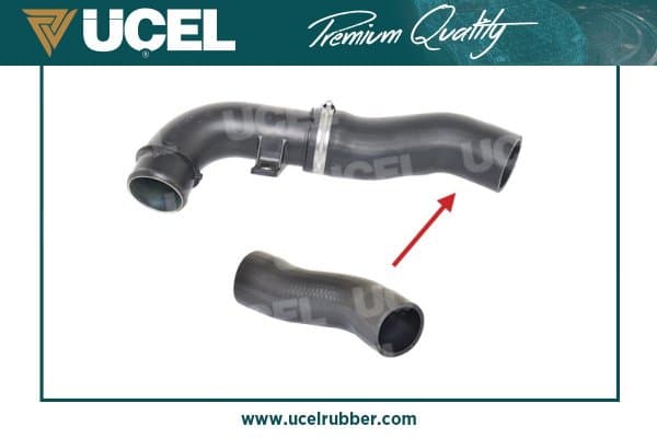 UCEL TURBO HORTUMU DUCATO III-BOXER III-JUMPER III 2.2JTD 110-120HP/ 3.0JTD PLASTİK PARÇA HARİÇ OEM: 0382.LK-1344787080 - UCEL S35822 kodlu oto yedek parça