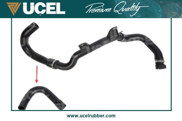 UCEL RADYATÖR GİRİŞ HORTUMU PLASTİK BORU HARİÇ OEM: 1348475080-1343.JP - UCEL S35920 kodlu oto yedek parça