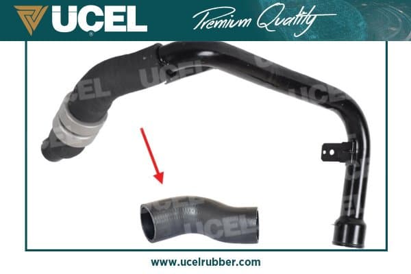UCEL TURBO HORTUMU BÜYÜK PARÇA PEUGEOT BOXER-CITROEN JUMPER III FIAT DUCATO 2.2 HDI 06 OEM: 0382.LY-1359961080 - UCEL S51340 kodlu oto yedek parça