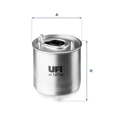 UFI YAKIT FİLTRESİ P207 1.4-1.6 HDİ-P308-P508-P3008-P5008-PARTNER TEPEE-BERLINGO-C3-C4 1.6 HDİ OEM: 1906.E6-1901.97-1904.46-9672320980 - UFI 2412700 kodlu oto yedek parça