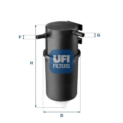 UFI YAKIT FİLTRESİ VW AMAROK 2.0 TDİ 10 2H0127401A-2H0127401B OEM: 2H0127401A-2H0127401B - UFI 2414500 kodlu oto yedek parça