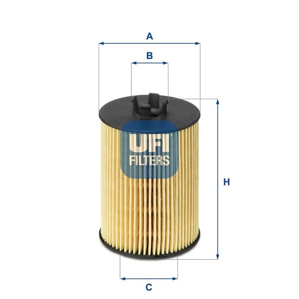 UFI YAG FILTRESI MERCEDES M266 W168 W414 A2661800009 OEM: A2661800009 - UFI 2506300 kodlu oto yedek parça