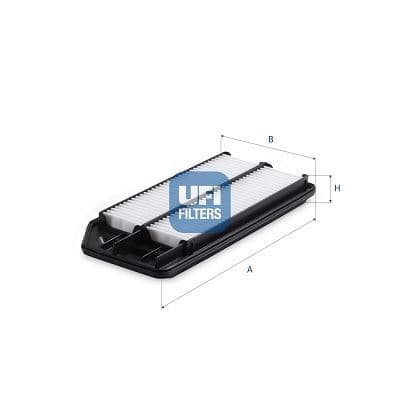 UFI HAVA FİLTRESİ HONDA ACCORD 2.0L 2.4L K20A K24A CL7 CL9 03-08 OEM: 17220RAAA00 - UFI 3027600 kodlu oto yedek parça