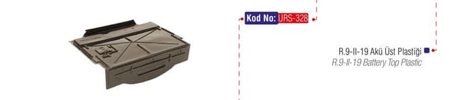 URS AKÜ ÜST PLASTİĞİ R9-R11-R19 PK 5 ADET 7702252328 OEM: 7702252328 - URS 328 kodlu oto yedek parça