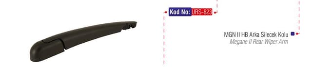 URS ARKA SILECEK KOLU MGN II HB-HYUNDAI I10 05-09 -CLIO HB 14 DOKKER PANELVAN 2017 ÇİFT KAPILI 7701054823-9881007001 OEM: 7701054823-9881007001 - URS 823 kodlu oto yedek parça