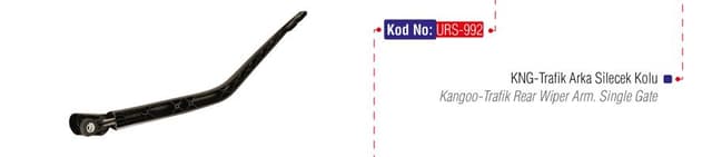 URS SİLECEK KOLU ARKA KNG-TRAFIC 7700043992 OEM: 7700043992 - URS 992 kodlu oto yedek parça