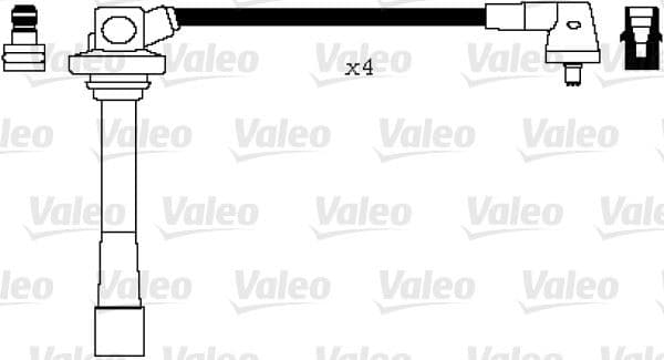 VALEO BUJİ KABLOSU MAZDA 626 2.0L FS GF 98-01 FSD718140B-FSD718140C OEM: FSD718140B-FSD718140C - VALEO 346065 kodlu oto yedek parça