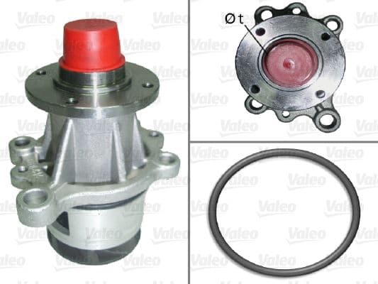 VALEO DEVIRDAIM SU POMPASI BMW M42 E30 M42 M43 M44 E36 E46 M43 E34 Z3 E36 11510393338 OEM: 11510393338 - VALEO 506109 kodlu oto yedek parça