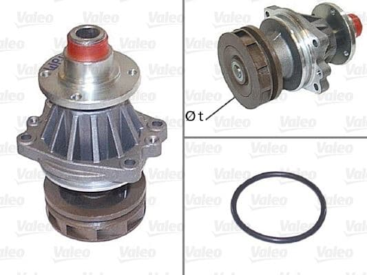 VALEO DEVIRDAIM SU POMPASI BMW M41 M51 E34 E36 E38 E39 25 6T RANGE ROVER 2 P38A 94 02 OEM: 11510032679-STC2192-STC3343 - VALEO 506289 kodlu oto yedek parça