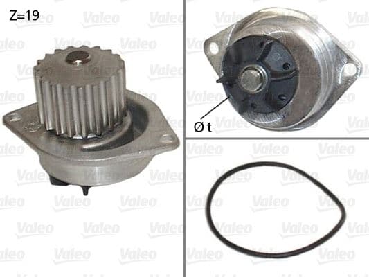 VALEO DEVİRDAİM 106-206-307-C2-C3-C4-SAXO-XSARA-BERLINGO-PARTNER 1.6 16V-DFM SUCCE 1.6 16V 09-13 TU5JP4 OEM: 1201.E5-1201.A2-1609417280 - VALEO 506595 kodlu oto yedek parça
