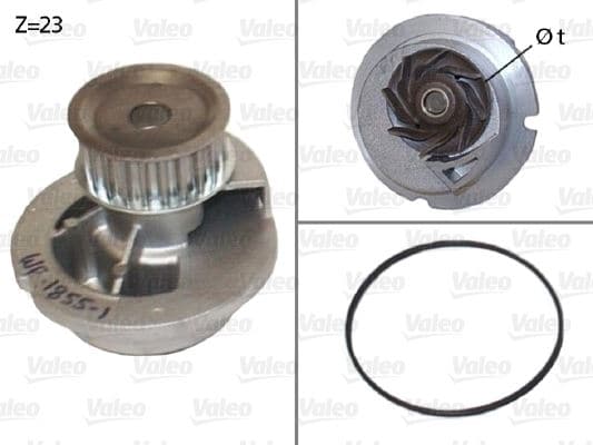 VALEO DEVİRDAİM ASTRA G-H-VECTRA B-C-MERIVA-ZAFIRA 1.8-1.8 16V 1334135-6334036 OEM: 1334135-6334036 - VALEO 506656 kodlu oto yedek parça