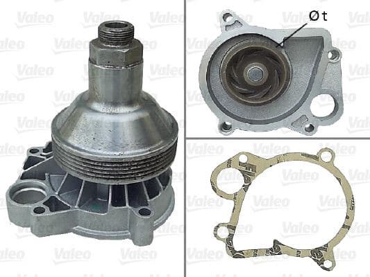 VALEO DEVIRDAIM POMPASI BMW M47 E46 E39 OEM: 11510393730 - VALEO 506662 kodlu oto yedek parça