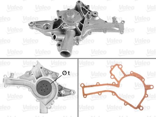 VALEO DEVIRDAIM POMPASI MERCEDES M112 W203 W210 W211 W163 W220 A1122001401 OEM: A1122001401 - VALEO 506787 kodlu oto yedek parça