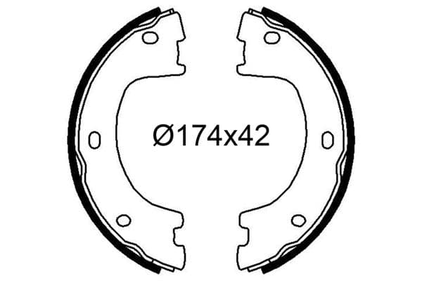 VALEO FREN BALATASI ARKA PARK FRENI MERCEDES SPRINTER B906 . VW CRAFTER 30-35-50 CIFT TEKER A9064200420-2E0698525A OEM: A9064200420-2E0698525A - VALEO 564258 kodlu oto yedek parça
