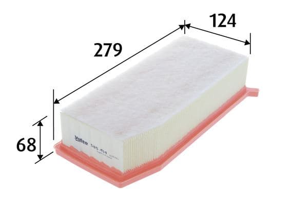 VALEO HAVA FİLTRESİ CLIO IV 12 CAPTUR I 13 EXPRESS 21 LOGAN II 13 SYMBOL III 13 SANDERO II 12 DUSTER 10 18 DOKKER 12 0.9TCe 1.2TCe 1.3TCe 1.5 BLUE dCI 1.6 OEM: 165467674R - VALEO 585414 kodlu oto yedek parça