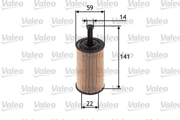 VALEO 1457429193 YAĞ FİLTRESİ PARTNER-BERLINGO 96- -P106 97- -P206 98- -P306 93-01 -P307- C3 OEM: 1109.AN-1109.R6-1109.R7 - VALEO 586509 kodlu oto yedek parça