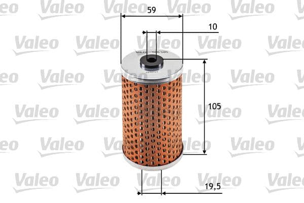 VALEO YAG FILTRESI MERCEDES M102 W201 W123 S123 C123 W460 W461 W463 B601 B602 OEM: A0001802409 - VALEO 586585 kodlu oto yedek parça