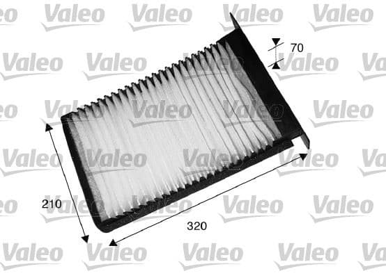 VALEO x POLEN FİLTRESİ LANDROVER FREELANDER 1.8 1.8İ 2.0DI 2.0TD4 2.5V6 98-06 SAAB 9000 2.0 85-93 JKR100200 OEM: JKR100200 - VALEO 698799 kodlu oto yedek parça