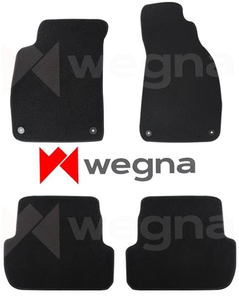 WEGNA HALI PASPAS SİYAH AUDI A4 B6 B7 2000-2007 PASPAS OEM: PASPAS - WEGNA MAT005 kodlu oto yedek parça