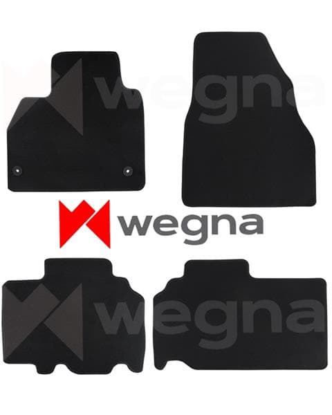 WEGNA HALI PASPAS SİYAH RENAULT KANGOO 2 2007-2020 PASPAS OEM: PASPAS - WEGNA MAT152 kodlu oto yedek parça