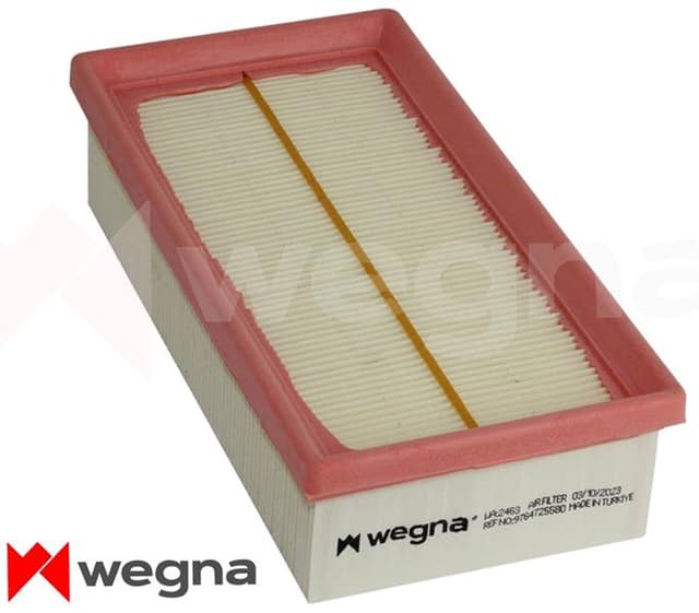 WEGNA HAVA FILTRESI CORSA F-CROSSLAND-P208-P301-P308 II-P2008-C-ELYSEE 12 C3 II 12 DS3 12 1.2 VTI EBO-EB2 9674725580 OEM: 9674725580 - WEGNA WA2463 kodlu oto yedek parça