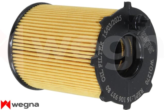 WEGNA YAG FILTRESI P208 P301 P308 P508 P2008 PARTNER TEPPE BERLINGO CELYSEE C3 C4 DS3 DS4 DS5 JUMPY 1.6HDI EURO 6 CROSSLAND X GRANDLAND X B16DTH OEM: 1610693780-1637767580-3646431 - WEGNA WO1270 kodlu oto yedek parça