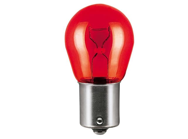 WOLFRAM AMPUL 12V PR21W 21 BA15s 93 AMPUL DÜZ TIRNAK KIRMIZI STOP-SİNYAL ve PARK SERİSİ  - WOLFRAM 27905 kodlu oto yedek parça