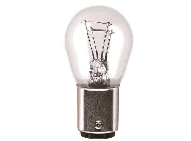 WOLFRAM AMPUL 12V P21W/5 21/5 BAY15d 1016 AMPUL STOP-SİNYAL ve PARK SERİSİ 7528  - WOLFRAM 27916 kodlu oto yedek parça