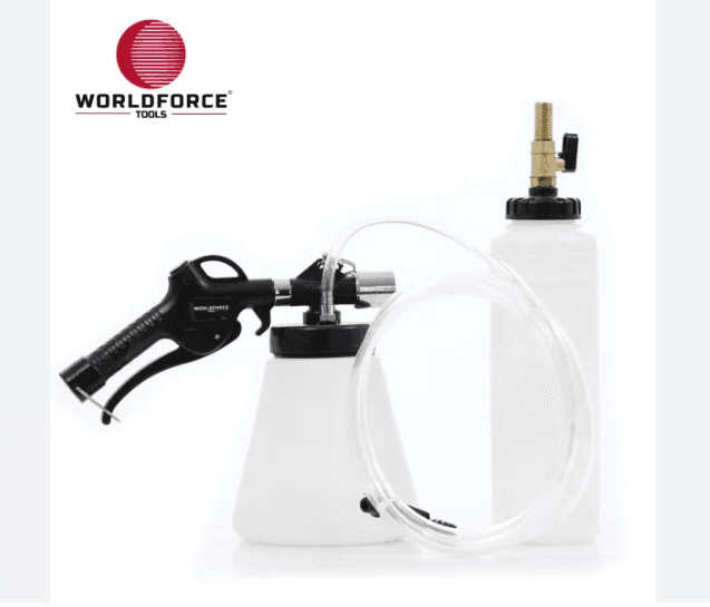 WORLDFORCE FREN HİDROLİĞİ DEĞİŞTİRME VE HAVA ALMA TAKIMI PNÖMATİK  - WORLDFORCE 11006 kodlu oto yedek parça