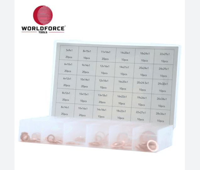 WORLDFORCE BAKIR PUL SETİ 400 PARÇA - WORLDFORCE 11081 kodlu oto yedek parça