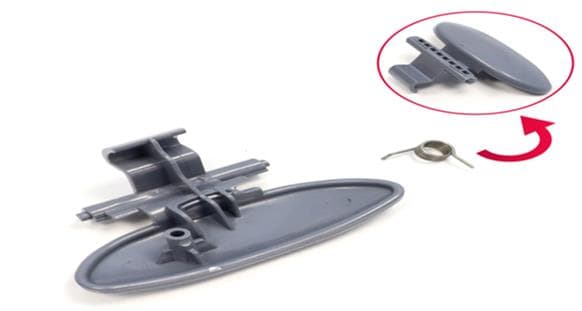 YTT TORPİDO MANDALI GRİ PARTNER BERLINGO C2 C3 OEM: 8218.A3 - YTT 32600 kodlu oto yedek parça