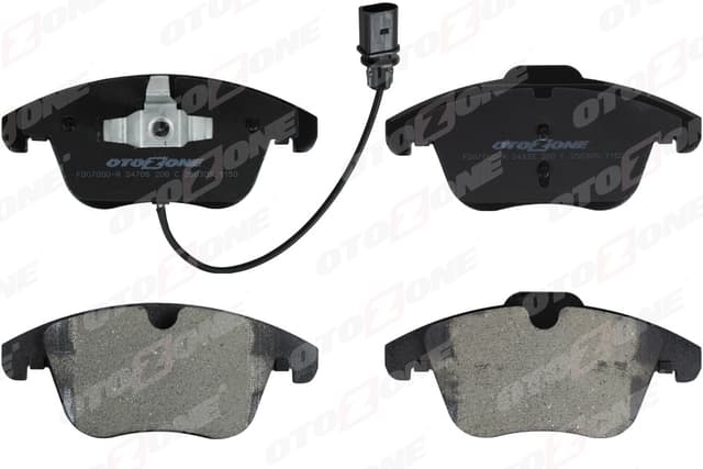 OTOZONE ÖN BALATA AUDI A4 - A5 09 GDB1814 OEM: 8K0698151A-8K0698151F-WVA24705 - OTOZONE FDO7000-R kodlu oto yedek parça