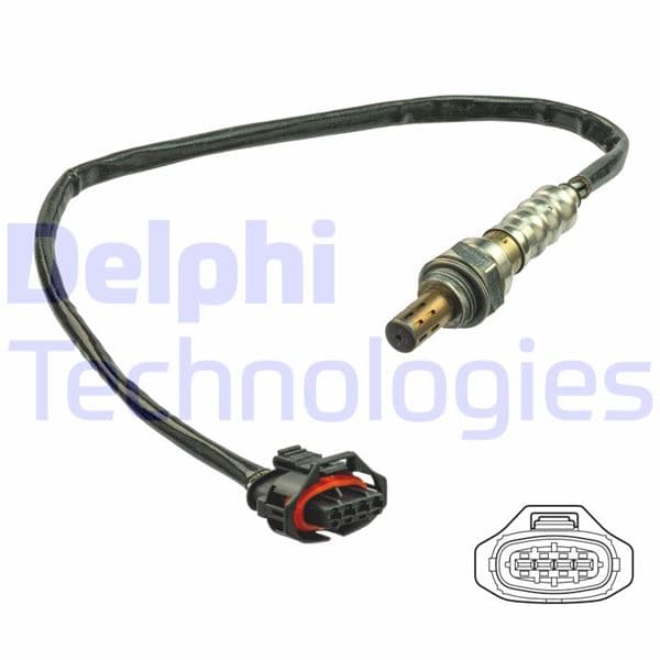 DELPHI OKSİJEN SENSÖRÜ KONUM 1 ASTRA H-ZAFIRA B-VECTRA C 1.6 A16XER OEM: 55353811-855553-93185456-855422 - DELPHI ES21116-12B1 kodlu oto yedek parça
