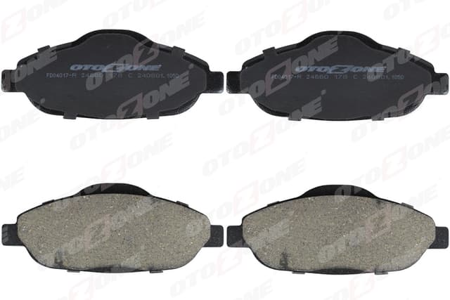 OTOZONE ÖN BALATA P308 1.4 1.6 HDİ 2.0 HDİ 07 P308 SW 07 P308 CC 1.6 HDİ 09 P3008 13 1.6 HDI-VTI OEM: 1647862780-4254.26-1609253080 - OTOZONE FDO4017-R kodlu oto yedek parça