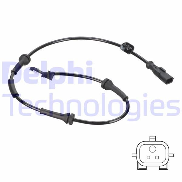 DELPHI ABS SENSORU ON MERCEDES CITAN W415 12 . RENAULT KANGOO 08 OEM: A4159052900-8200441401 - DELPHI SS20799 kodlu oto yedek parça