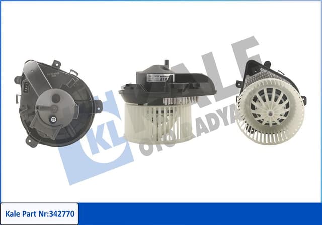 KALE-RADYATOR KALORİFER MOTORU 12V PEUGEOT P806-EXPERT-CITROEN EVASION-JUMPY-SCUDO-ULYSSE-LANCIA ZETA OEM: 6441.E2-9566944380 - KALE 342770 kodlu oto yedek parça